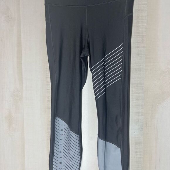 Under Armour‎ grey compression leggings, size medium - Picture 2 of 15
